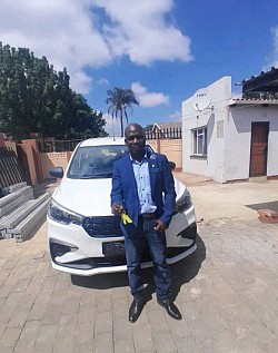 Congratulations Mr Mngwango 🎀 taking delivery of a 2024 Suzuki Ertiga 🎉 thanks for doing business with us 🫱🏽‍🫲🏾