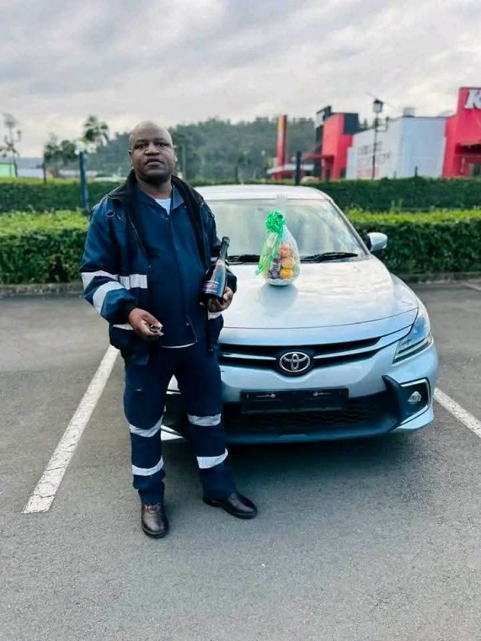 Congratulations Mr Khulekani For Taking Delivery OF Your Toyota Starlet Thank You For Your Support 🎉🎊🎈🍾  #Offsite #Delivery 🚗